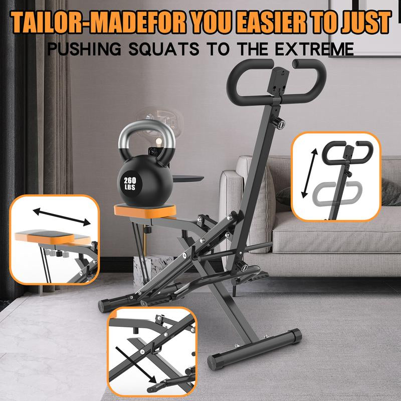 Squat Machine Full-Body Exercise