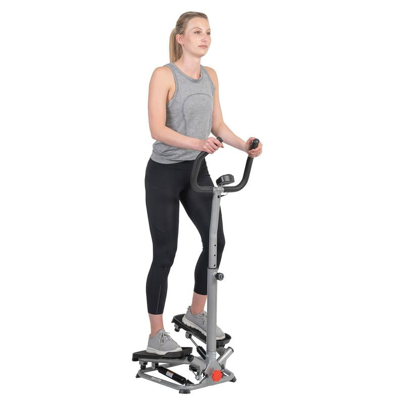 Twist Stair Stepper with LCD Monitor